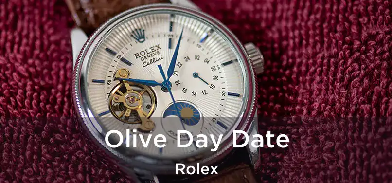  Olive Day Date Rolex